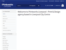 Tablet Screenshot of printworksliverpool.com
